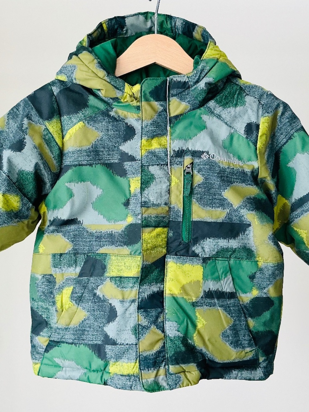Toddler Boy Columbia Camo Winter Jacket 2T